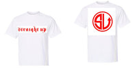 T-Shirt - Slap - Red on White